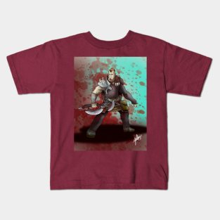 Viking man Kids T-Shirt